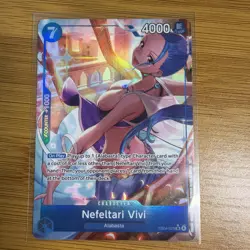 One piece TCG EB04-025 Nefeltari Vivi Alternate Art - OP14 The Azure Sea’s Seven - Image 1