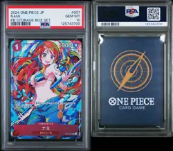 PSA 10 Nami ST01-007 C Storage Box Set Promo Japanese ONE PIECE Card Game - Image 2
