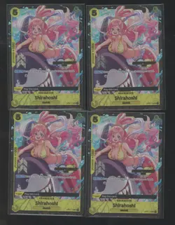 One Piece TCG Sealed Championship Regional Shirahoshi Prize Card (Playset of 4) - Image 1