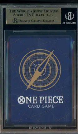 2025 One Piece Promo Japanese 20th Anniversary Monkey D. Luffy SR BGS 9.5 - Image 2