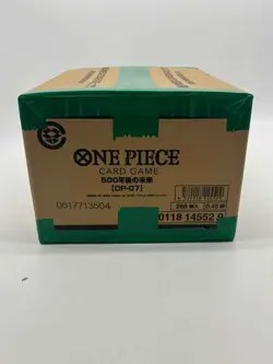 One Piece Japanese OP-07 500 Years into the Future Box Case Sealed - Image 1