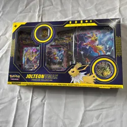 2022 Pokemon TCG Jolteon VMAX Premium Collection Box Factory Sealed - Image 1