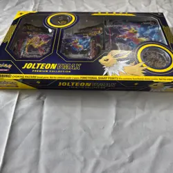 2022 Pokemon TCG Jolteon VMAX Premium Collection Box Factory Sealed - Image 4