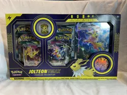 2022 Pokemon TCG Jolteon VMAX Premium Collection Box Factory Sealed 820650101618 - Image 1