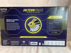 2022 Pokemon TCG Jolteon VMAX Premium Collection Box Factory Sealed 820650101618 - Image 4