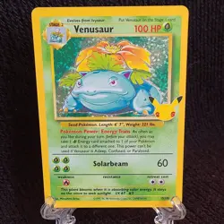 Venusaur 15/102 Celebrations 25th Anniversary NM Holo Foil Rare Pokemon Card - Image 1