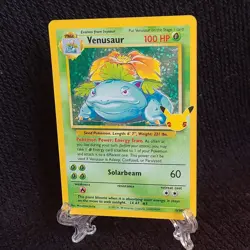 Venusaur 15/102 Celebrations 25th Anniversary NM Holo Foil Rare Pokemon Card - Image 5