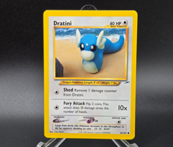 Dratini 63/105 2002 Neo Destiny Pokemon Card TCG Yuka Morii WOTC Vintage - LP MP - Image 1