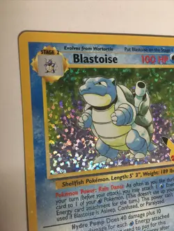 Pokemon Celebrations Blastoise Holo Card 2/102 25th Anniversary Holo - NM/M - Image 2