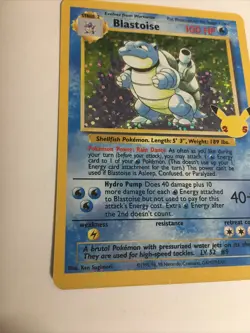 Pokemon Celebrations Blastoise Holo Card 2/102 25th Anniversary Holo - NM/M - Image 5