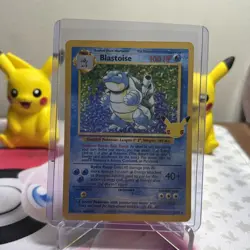 Blastoise - 2/102 - Holo Rare 25th Celebrations Classic - TCG Pokemon Card - NM - Image 1