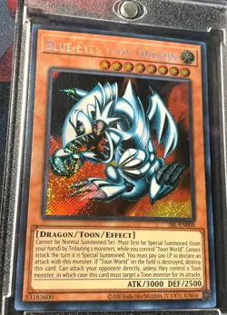 Blue-Eyes Toon Dragon SRL-EN000 Spell Ruler (25th Anniversary Edition) Unlimited - Image 2