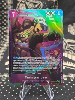 Trafalgar Law Alternate Art OP12- 073 - Legacy of the Master (OP12) English - Image 1