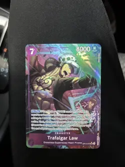 Trafalgar Law (073) (Alternate Art) OP12-073 SR Legacy of the Master NM Foil - Image 1