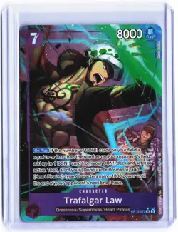 Trafalgar Law (073) (Alternate Art) SR Legacy of the Master OP12-073 NM - Image 1