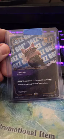Teemo - Scout (GG EZ) - Riftbound Organized Play Promotional Cards (OPP) - Image 1
