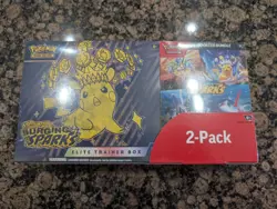 Pokemon TCG: Surging Sparks ETB Elite Trainer Box + Booster Bundle - SEALED - Image 1
