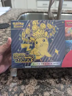 Pokemon TCG: Surging Sparks ETB Elite Trainer Box + Booster Bundle - SEALED - Image 3