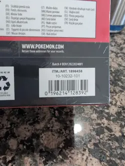 Pokemon TCG: Surging Sparks ETB Elite Trainer Box + Booster Bundle - SEALED - Image 4