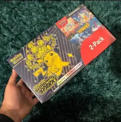 Pokemon SURGING SPARKS Elite Trainer Box Etb Booster Bundle Costco 2 Pack SEALED - Image 1