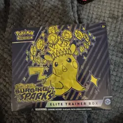Pokemon Sealed Surging Sparks Booster Box, ETB, and Bundle - Image 2