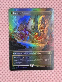 MTG Raugrin Triome (Showcase) (Foil) Ikoria: Lair of Behemoths - Image 3