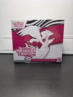 *New* Pokemon Scarlet and Violet White Flare ETB Elite Trainer Box Sealed - Image 1