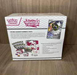 Pokemon Scarlet and Violet White Flare Elite Trainer Box ETB Sealed NEW IN BOX - Image 4
