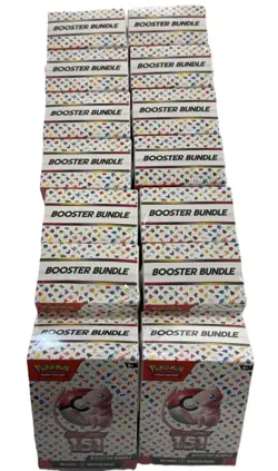 Lot of (14) Pokemon Scarlet & Violet 151 Booster Bundle Boxes Sealed - Image 1