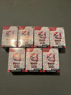 Pokemon Scarlet & Violet 151 Booster Bundle Factory Sealed Lot of 7 - Image 1