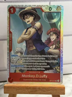 Monkey.D.Luffy - OP14-013 The Azure Sea's Seven Foil - Image 1