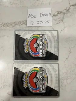 Pokemon Rayquaza and Deoxys Legend Card Top and Bottom - Image 2