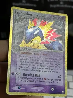 Typhlosion 12/101 Delta Species EX Dragon Frontiers 2006 Holo Pokemon Card TCG - Image 5