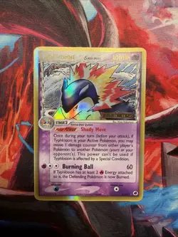 Pokemon TCG Dragon Frontiers Reverse Holo 12/101 Typhlosion Delta Species - Image 2