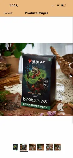 Magic: The Gathering Bloomburrow Commander Deck - Animated Army (100-Card Deck - Image 2