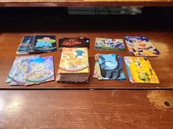 70 + Topps Blue,Black and Red Label Pokemon cards + foils & subset cards - Image 2