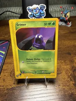 Pokemon TCG Grimer 79/147 Aquapolis E-Series Common Card - Image 1