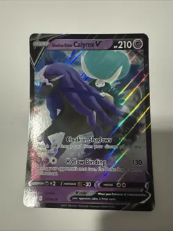 Shadow Rider Calyrex V SWSH131 Jumbo Cards Holo - Image 1