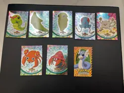 Vintage 1999 Topps TV Animation Edition Pokemon Cards LOT 90's Holo’s Die Cut - Image 1