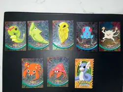 Vintage 1999 Topps TV Animation Edition Pokemon Cards LOT 90's Holo’s Die Cut - Image 3