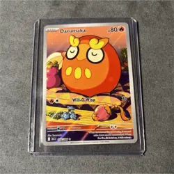 Pokemon Darumaka 097/086 Rare Fire Basic Will-O-Wisp 80HP BLM 2025 TCG Card - Image 1
