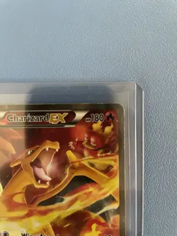 Charizard EX XY121 Black Star Promo Pokemon Card - Heavily Played - Image 3