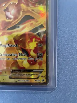 Charizard EX XY121 Black Star Promo Pokemon Card - Heavily Played - Image 4