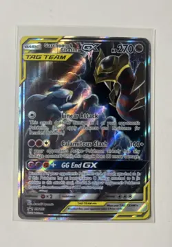 Garchomp & Giratina GX SM193 Holo Promo Card Sun and Moon - Image 1
