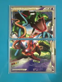 Pokemon TCG Rayquaza & Deoxys LEGEND (Both Halves) Undaunted 89+90/90 - NM - Image 3