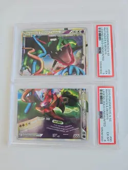 Pokemon TCG Rayquaza & Deoxys LEGEND (Both Halves) Undaunted 89+90/90 Holo Holo - Image 1