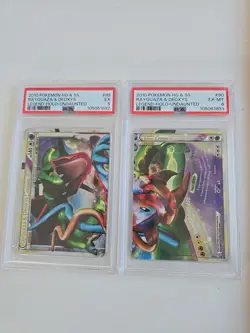 Pokemon TCG Rayquaza & Deoxys LEGEND (Both Halves) Undaunted 89+90/90 Holo Holo - Image 2