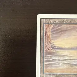 MTG: Underground Sea- Revised Edition - Shadow Signed By Rob Alexander - LP-MP - Image 2