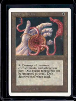 1993 Magic: The Gathering Unlimited Nevinyrral's Disk #NNO - Image 1