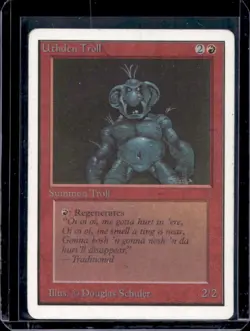 1993 Magic: The Gathering Unlimited Uthden Troll #NNO - Image 1